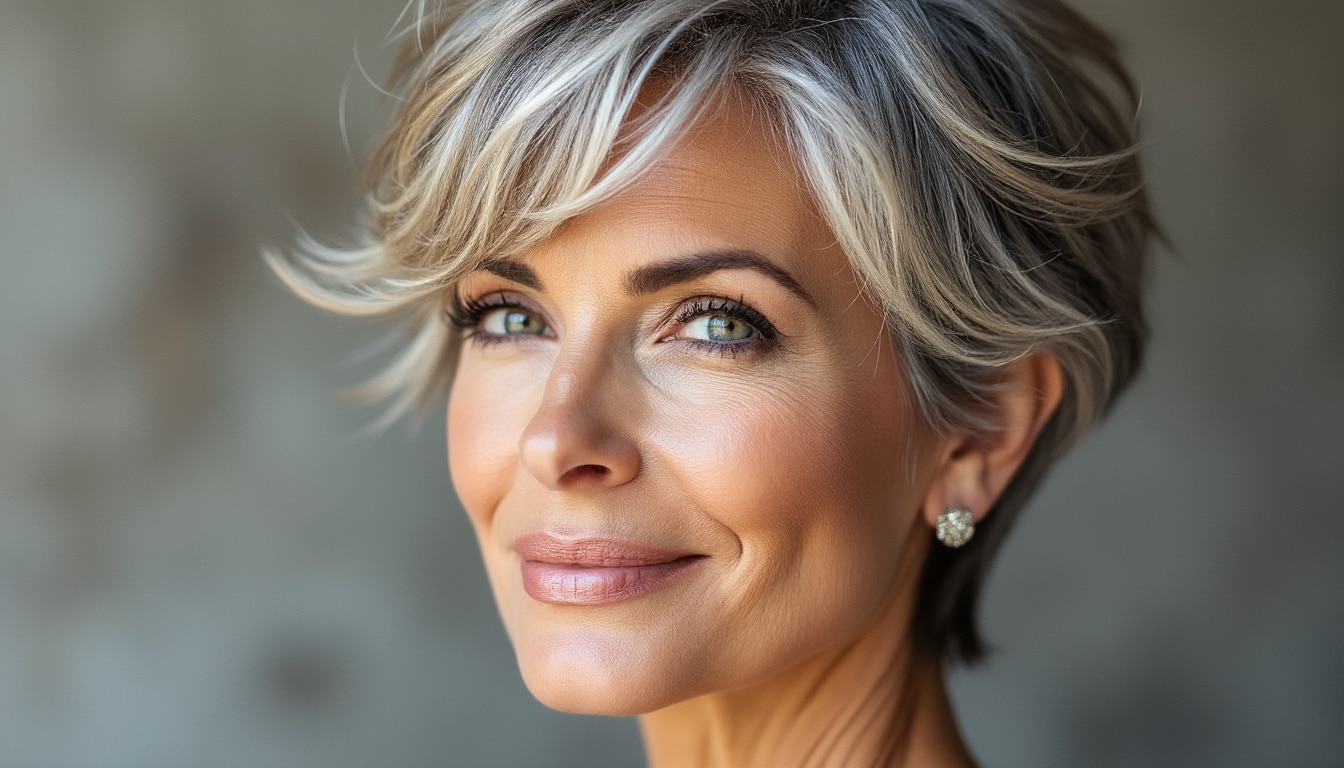découvrez notre guide complet sur la coupe courte dégradée style éclat à 60 ans : conseils, inspirations et astuces pour adopter un look moderne, dynamique et plein de vitalité après 60 ans.