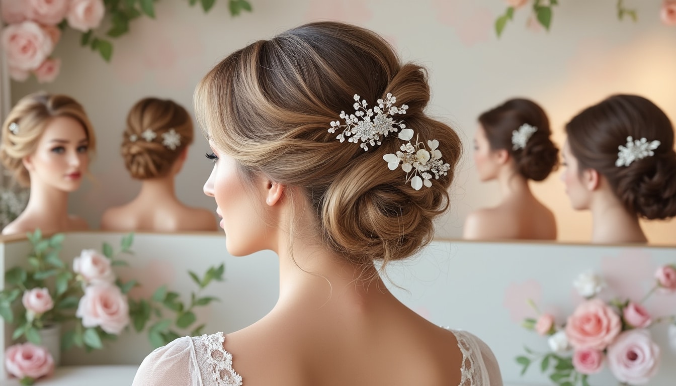 découvrez notre guide complet d'idées de coiffures de mariage pour cheveux courts. inspirez-vous pour sublimer votre beauté et révéler tout votre charme le jour j grâce à des styles élégants et adaptés à votre longueur.