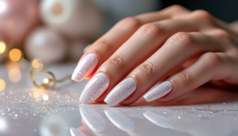 découvrez comment réussir des ongles blancs pailletés grâce à notre guide complet : astuces, inspirations et conseils pour une manucure éclatante et élégante qui sublimera vos mains.