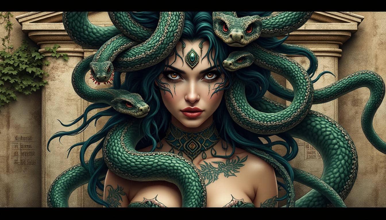 découvrez la signification du tatouage méduse la gorgone : histoire mythologique, symboles, conseils et inspirations pour choisir le motif idéal. guide complet pour comprendre et adopter ce tatouage fascinant.